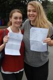 Alice Buckton-Perkins and Kate Haughton who scroed 5 A star and 13 A grades between them
