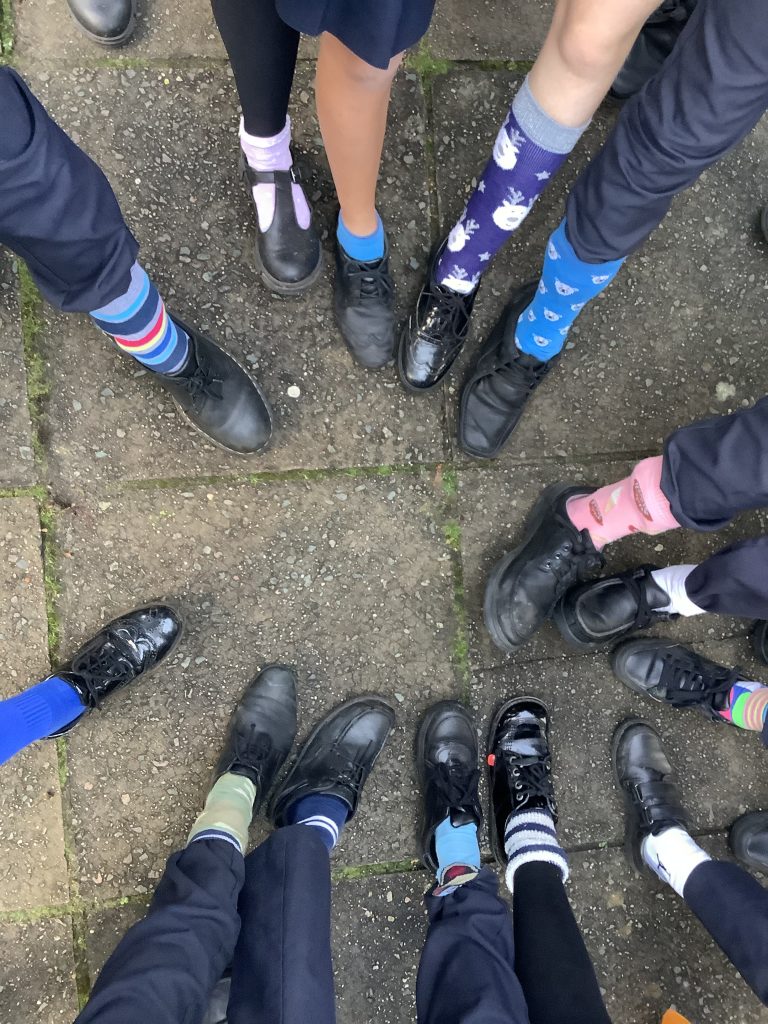 Wellington Wacky Hair and Odd Socks Day