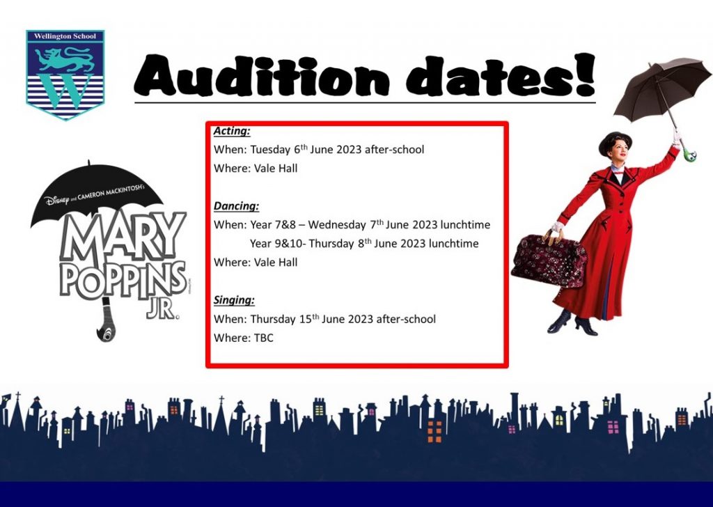 Mary Poppins Auditions