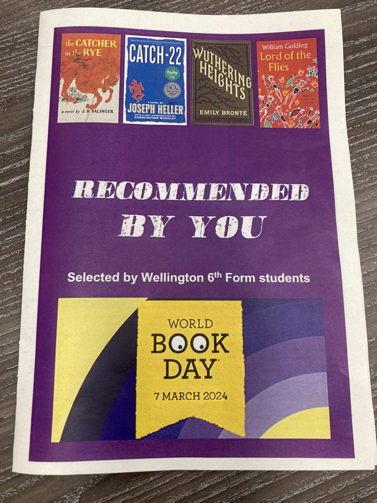 Sixth Form World Book Day!