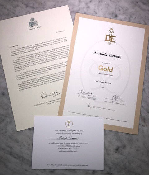 Duke of Edinburgh Gold Award