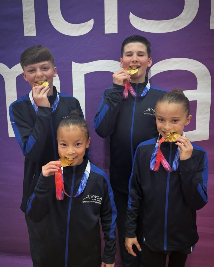 Jensen Clarke (Year 9) and Noah Sims (Year 8)  - Acrobatics British Championships