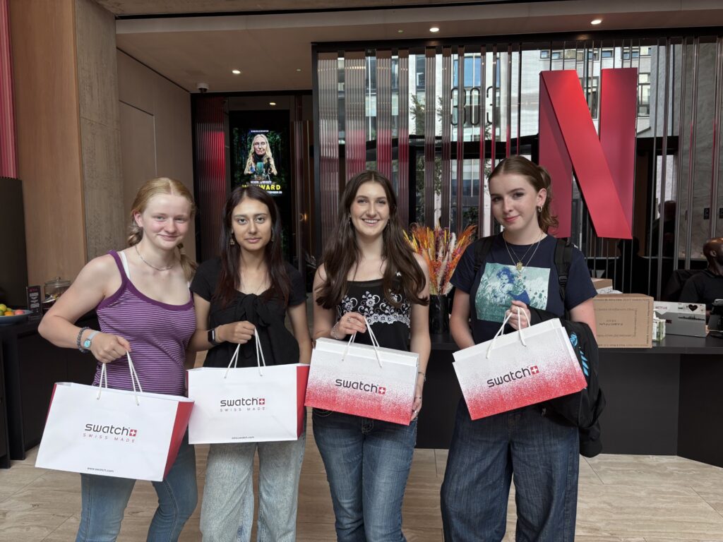 Year 13 Film Studies visit Netflix HQ
